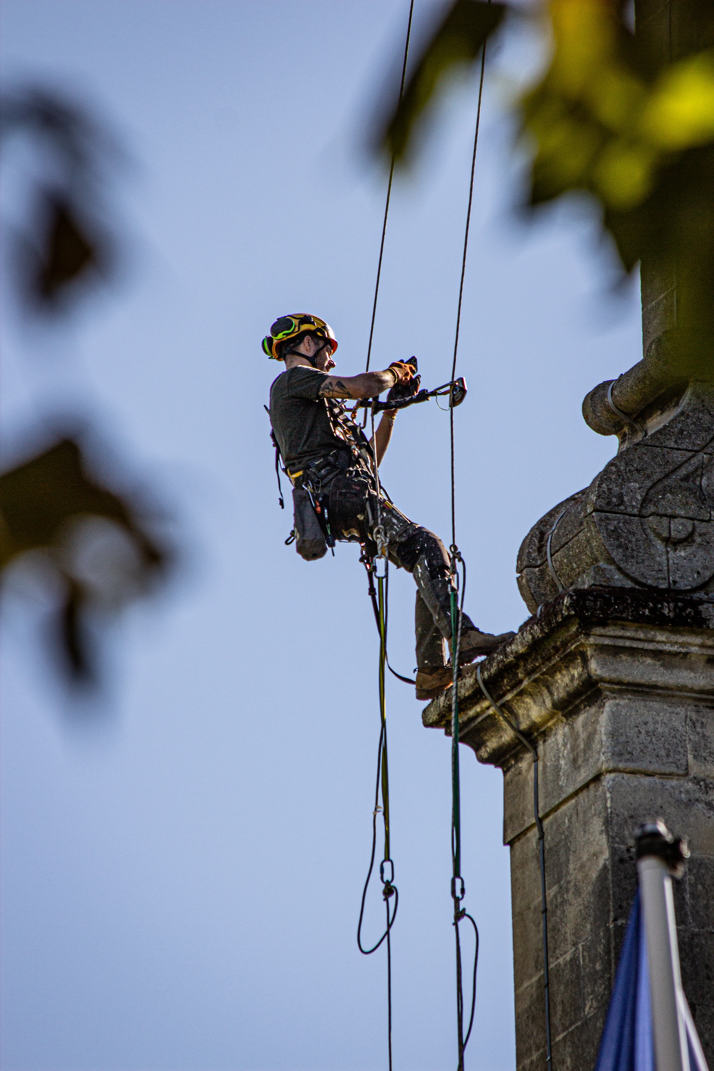 Intervention de cordistes MS Access pour les cloches sonnent chez ALIENOR INGENIERIE NA (RINCENT) à Bordeaux (bâtiment) – 4